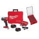 Milwaukee M18 FUEL 18V Lithium-Ion Brushless Cordless 1/2 in. Mid-Torque Impact Wrench with Friction Ring Kit & Impact Socket Set