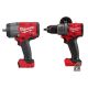 Milwaukee M18 FUEL 18-Volt Lithium-Ion Brushless Cordless 1/2 in. Impact Wrench with Friction Ring and FUEL Hammer Drill/Driver