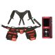 Milwaukee Contractors Work Belt with Rig with 150 ft. Laser Distance Meter