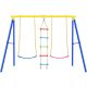 Tidoin Outdoor Toddler Swing Set with Climbing Ladder, Swing and Climbing Playset