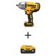 DEWALT 20V MAX Lithium-Ion Cordless 1/2 in. Impact Wrench with 20V MAX Premium Lithium-Ion 5.0Ah Battery-Pack