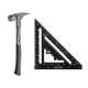 Stiletto 14 oz. TiBone Milled Face with Curved Handle with 7 in. Carpenter Square (2-Piece)