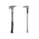 Stiletto 15 oz. TiBone Smooth Face with Curved Handle with 12 in. Titanium Clawbar Nail Puller with Dimpler (2-Piece)