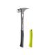 Stiletto 15 oz. TiBone Smooth Face with Curved Handle with Yellow Replacement Grip (2-Piece)