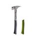 Stiletto 14 oz. TiBone Smooth Face with Curved Handle with Green Replacement Grip (2-Piece)