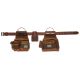 Weaver Tool Gear Framer Pro Brown Leather Waist Tool Belt