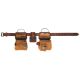 Weaver Tool Gear Super Trimmer Brown Leather Waist Tool Belt