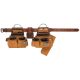 Weaver Tool Gear Super Roofer Brown Leather Waist Tool Belt
