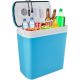 Ivation 24 l Portable Thermoelectric Cooler with Handle, Blue