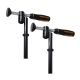 POWERTEC 180-Degree Variable Screw Clamp, Quick-Acting Swivel, Fits 3/4 in. Bench Dog Holes, Woodworking Clamps Series (2-Pack)