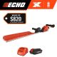 ECHO 28 in. 56-Volt X Series Single-Sided Cordless Battery Powered Hedge Trimmer with 2.5 Ah Battery and Rapid Charger