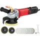 VEVOR Wet Buffer/Polisher New 7A Corded 4in. And 5in. Pads Grinder Sander Polisher With 59 in. Pipe Adapter And Splash Shield