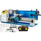 VEVOR Metal Lathe 7 in. x 14 in. Mini Metal Lathe 0-2500 RPM Variable Speed Mini Lathe 4 in. 3-jaw Chuck Bench Metal Lathe