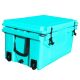 TANKY TRADING INC 65 Qt. Hot Selling Blue Color Outdoor Cooler Fish Ice Chest Box 2024 Popular Camping Cooler Box