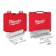 Milwaukee 1/4 in. Drive Metric Ratchet/Socket Mechanics Tool Set with 3/8 in. Drive SAE/Metric Ratchet/Socket Set (84-Piece)