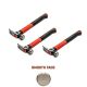 Crescent 20 oz. Fiberglass General Purpose Hammer Contractors Pack (3-Piece)