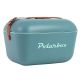 Polarbox 21 Qt. Hot Vibes Ocean blue Retro Vintage Style Cooler with adjustable Leather Strap