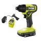 RYOBI ONE+ 18V Cordless 1/4 in. Impact Driver Kit with 1.5 Ah Battery and Charger