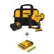 DEWALT 20V MAX XR Lithium-Ion Cordless 18-GA Narrow Crown Stapler Kit with 1/4 in. x 1 in. 18-GA Crown Staple (2500-Pieces)