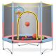 AFAIF 60 in. Toddler Trampoline, Kids Trampoline with Safety Pad, Supports up to 220 lbs. Perfect for Kids' Exercise