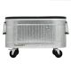 PERMASTEEL 80 Qt. Galvanized Steel Cooler with Casters