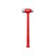 TEKTON 50 oz. Long Handle Flat Steel Face Dead Blow Hammer