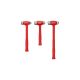 TEKTON Ball Peen Dead Blow Hammer Set, 3-Piece (36,43,50 oz.)