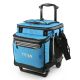 Angel Sar 40 qt. Collapsible Beverage Jug Cooler with Wheels and All-Terrain Cart, Blue