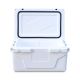 Lycvki 65 qt. White Outdoor Portable Camping Cooler with Wheels, Ice Chest with 54-Can Capacity, Keeps Ice for up to 5-Days