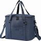 ITOPFOX 13 Qt. Insulated Cooler Lunch Bag with Leakproof and Shoulder Strap in Navy Blue