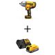 DEWALT 20V MAX Lithium-Ion Cordless 1/2 in. Impact Wrench with 20V MAX POWERSTACK Compact Battery Starter Kit