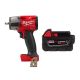 Milwaukee M18 FUEL GEN-2 18V Lithium-Ion Mid Torque Brushless Cordless 3/8 in. Impact Wrench with Friction Ring w/ 5.0 Ah Battery