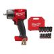 Milwaukee M18 FUEL GEN-2 18V Lithium-Ion Mid Torque Brushless Cordless 3/8 in. Impact Wrench and Impact Socket Set (12-Piece)