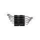 TEKTON 1/4-13/16 in. 45-Degree Offset Box End Wrench Set with Modular Slotted Organizer (5-Piece)