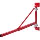 VEVOR Electric Hoist Support Arm 1320 lbs. Max Load Capacity 180¬∞ Swivel Scaffold Winch Hoist Arm with Pole for Workshop