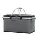 ITOPFOX 20 qt. Large Insulated Foldable Soft-Side Cooler Bag for Camping, Picnic, Travel in Gray