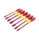 Wiha 1000-Volt Insulated Nut Driver Set Soft Finish (7-Piece)