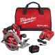 Milwaukee M18 FUEL 18V Lithium-Ion Brushless Cordless 7-1/4 in. Circular Saw Kit with One FORGE 12.0Ah Battery, Charger, Tool Bag
