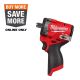 Milwaukee M12 FUEL 12V Lithium-Ion Brushless Cordless Stubby 1/2 in. Impact Wrench with Pin Detent (Tool-Only)