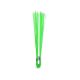 SITE GEAR 6 in. x 0.50 ft. Salamander Stake Whisker Markers, Dual Crimp, Green, 25 EA