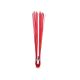 SITE GEAR 6 in. x 0.50 ft. Salamander Stake Whisker Markers, Dual Crimp, Red, 25 EA