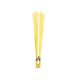 SITE GEAR 6 in. x 0.50 ft. Salamander Stake Whisker Makers, Dual Crimp, Yellow (25 Each)