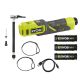 RYOBI USB Lithium Cordless High Pressure Portable Inflator Kit with 2.0 Ah Battery, Charging Cable, & 3.0 Ah Battery (2-Pack)