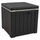 Sunnydaze 9- Gallon Polypropylene Resin Outdoor Cooler Box - Black