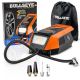 Bell + Howell BULLSEYE 150 PSI Handheld Tire Inflator with Digital Pressure Gauge, Sound and Light Alert in Orange