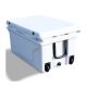 Unbranded 65 qt. Food And Beverage Cooler Box in White