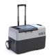 ITOPFOX 52 qt. Portable Car Freezer Refrigerator with APP Control, 6 off-road wheels, 12V, 45W Cooler Freezer, Low Noice
