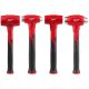 Milwaukee 48 oz., 16 oz., 28 oz., and 32 oz., Dead Blow Hammer Kit (4-Piece)