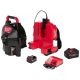 Milwaukee M18 Fuel 18-Volt Lithium-Ion Cordless Drain Cleaning 3/8 in. SwitchPack Sectional Drum System Kit with FORGE 5.0 Battery