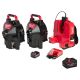 Milwaukee M18 FUEL 18-Volt Lithium-Ion Cordless Drain Cleaning 1/2 in. SwitchPack Sectional Drum System Kit with FORGE 5.0 Battery